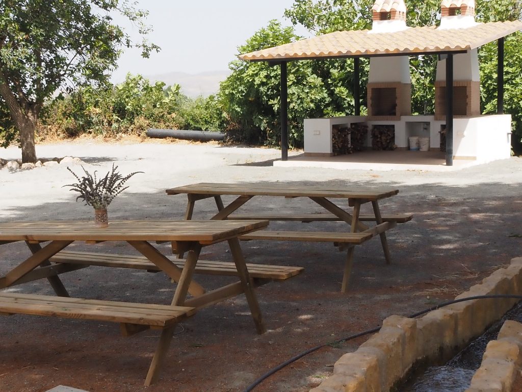 Afuera de la Casa Rural
